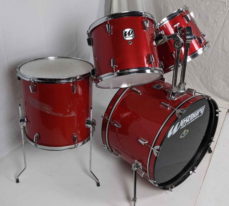 Westbury Red Wrap – Open Mind Drums